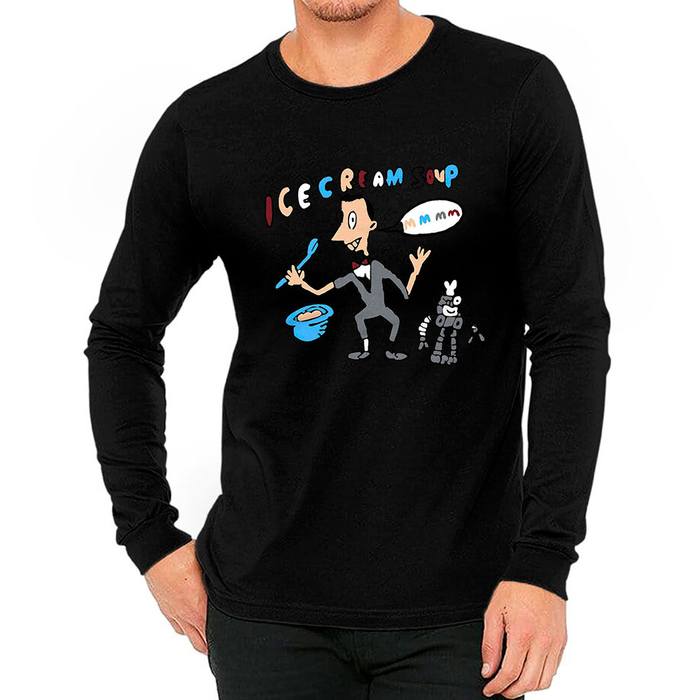 Must Have Pee Wee Herman Ice Cream Soup Long Sleeve For Cooking Lover
